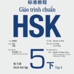 Giáo trình chuẩn HSK 5 tập 2 sách bài tập