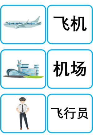 Chủ đề số 14: Flashcard tiếng Trung Airport Sân bay [PDF] - Ảnh 3