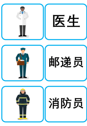 Chủ đề số 15: Flashcard tiếng Trung Jobs Công việc và nghề nghiệp  [PDF] - Ảnh 3