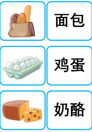 Chủ đề số 17: Flashcard tiếng Trung Foods Đồ ăn [PDF] - Ảnh 3