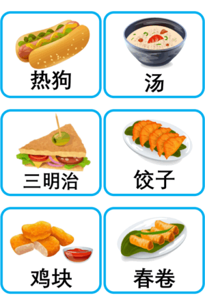 Chủ đề số 17: Flashcard tiếng Trung Foods Đồ ăn [PDF] - Ảnh 4