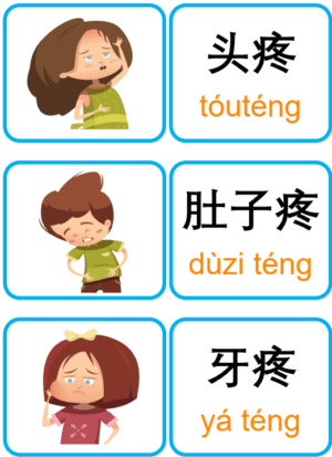 Chủ đề số 23: Flashcard tiếng Trung Illness Các loại bệnh [PDF] - Ảnh 2