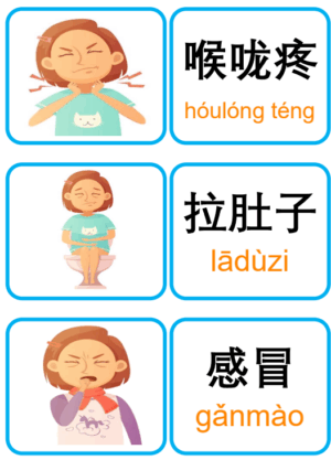 Chủ đề số 23: Flashcard tiếng Trung Illness Các loại bệnh [PDF] - Ảnh 3