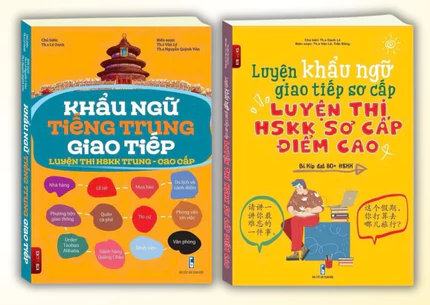 Combo 2 Quyển Sách Khẩu Ngữ Tiếng Trung Giao Tiếp Luyện Thi HSKK Sơ đến Cao Cấp 1 Combo 2 Quyển Sách Khẩu Ngữ Tiếng Trung Giao Tiếp Luyện Thi HSKK Sơ đến Cao Cấp
