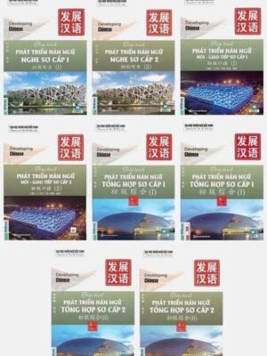 Combo Giáo trình Phát triển Hán ngữ Sơ cấp 8 cuốn [FDF, Mp3]