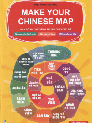 Sách Make Your Chinese Map - Bản đồ tư duy từ vựng Tiếng Trung theo chủ đề [PDF]