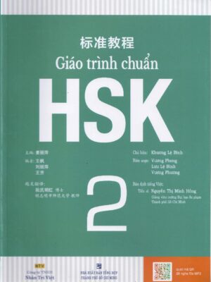 Giáo trình chuẩn HSK 2 bản tiếng Việt [Pdf, Ppt, Mp3, Đáp án]