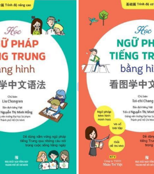 Combo 2 cuốn Học Ngữ pháp tiếng Trung bằng Hình [PDF]