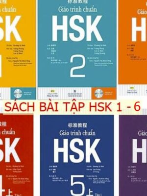 combo sach bai tap hsk 1 - 6