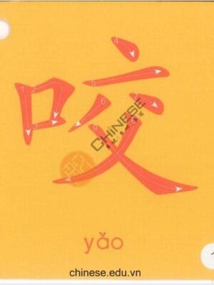 Thẻ học từ vựng tiếng Trung Trẻ em - Flash card tiếng Trung