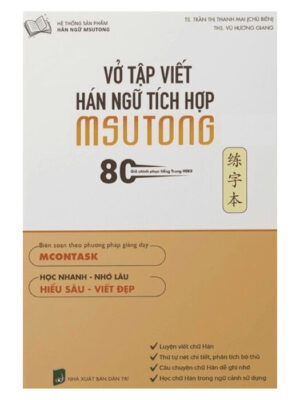 Vở tập viết MSutong